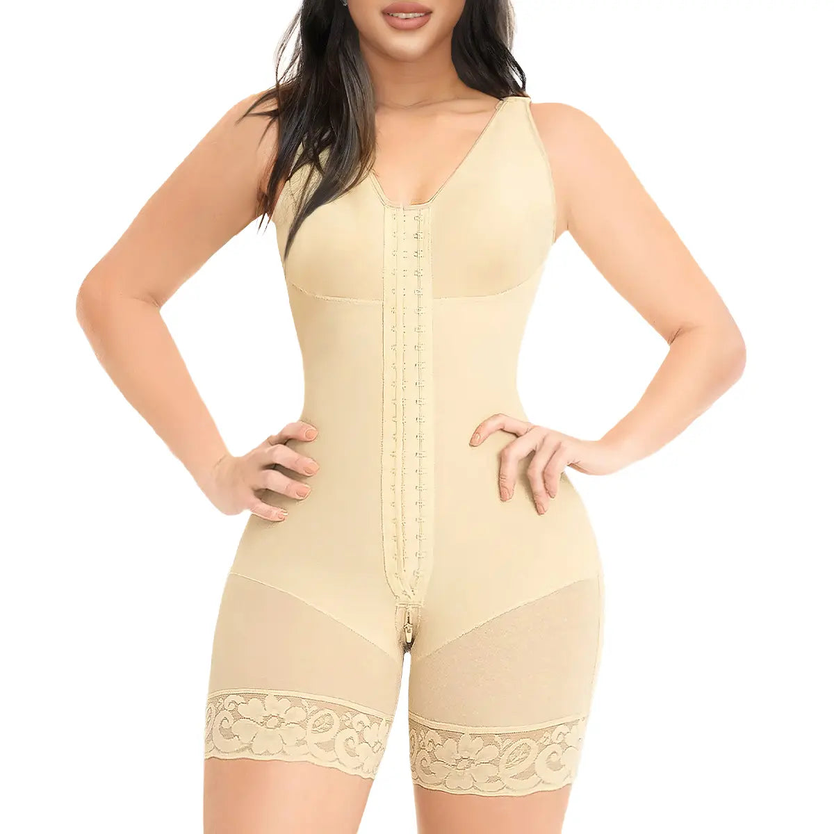 Fajas Colombianas Shapewear | Tummy Control Butt Lifter | Hooks Closure
