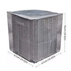 🌬️ Heavy-Duty Full Mesh Air Conditioner Cover, All-Season Outdoor AC Unit Protector, Rainproof Dust Cover