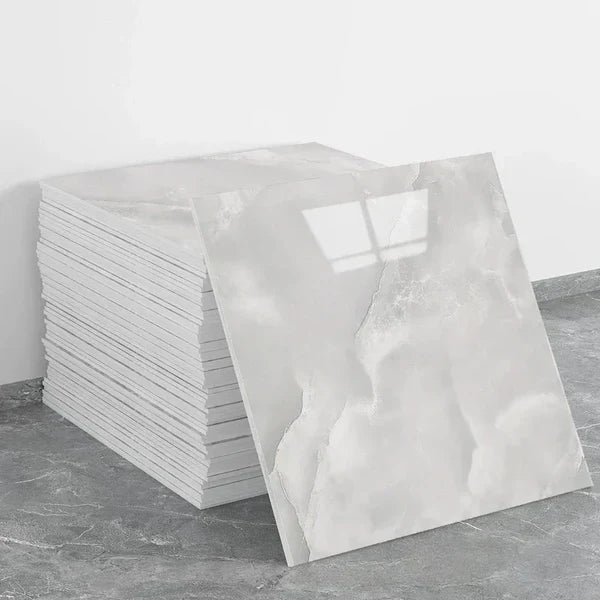 ✨ Self-Adhesive Vinyl Tile Stickers, Waterproof Floor & Wall Decor Tiles for Home Renovation