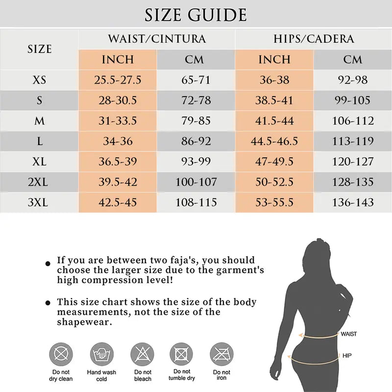 Fajas Colombianas Shapewear | Tummy Control Butt Lifter | Hooks Closure