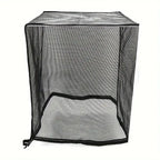 🌬️ Heavy-Duty Full Mesh Air Conditioner Cover, All-Season Outdoor AC Unit Protector, Rainproof Dust Cover