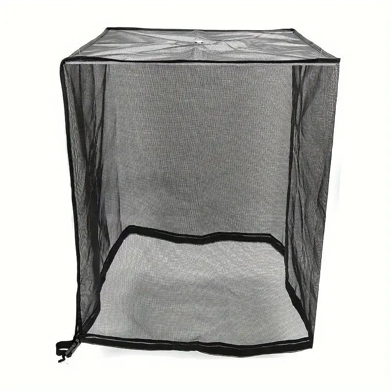 🌬️ Heavy-Duty Full Mesh Air Conditioner Cover, All-Season Outdoor AC Unit Protector, Rainproof Dust Cover