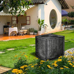 🌬️ Heavy-Duty Full Mesh Air Conditioner Cover, All-Season Outdoor AC Unit Protector, Rainproof Dust Cover