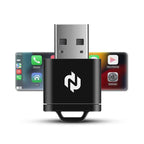 📻 Wireless CarPlay & Android Auto Adapter｜USB‑C Plug‑and‑Play Wired to Wireless Bluetooth Car Audio Converter