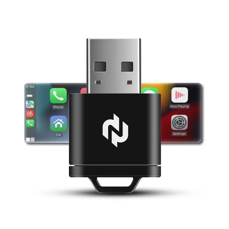 📻 Wireless CarPlay & Android Auto Adapter｜USB‑C Plug‑and‑Play Wired to Wireless Bluetooth Car Audio Converter